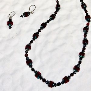 Necklace-Handmade necklace & earrings